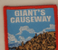 Approx 70mm FREE UK Delivery! GIANT/'S CAUSEWAY Embroidered Sew on Patch