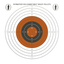 14cm//17cm Single Targets Card Bisley 100 Grade 2