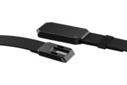 NIB GROOVE BELT BLACK//BRUSHED BLACK SIZE MEDIUM GROOVE LIFE M