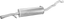 VW SHARAN I 1.8 T 1997-2000 Silencer Exhaust System 934B