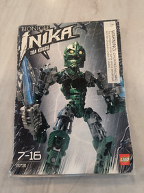 Lego Bionicle Inika Toa Kongu #8731 (2006) With Projectile Attachment