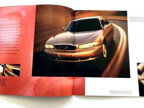 2002 Buick Century 34-page Original Car Sales Brochure Catalog