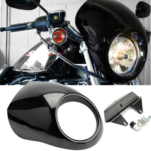 Scheinwerfer Verkleidung Lampenmaske Für 5 3//4/" Scheinwerfer Harley Davidson