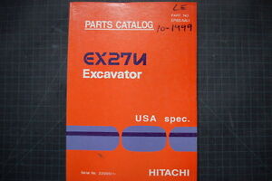 Hitachi Excavator Parts Catalog Free