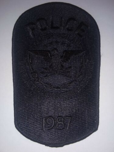 Embroidered Arm Patch Semper Vigilans DEFENSE PROTECTIVE SERVICE Details about  / 1987 POLICE