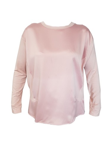 Femme Ex DUNNES boutiques Satin devant à manches longues Tops T Shirts
