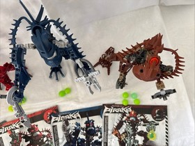 LEGO Bionicle 2006: Piraka 8900, 8901, 8902, 8904 read description