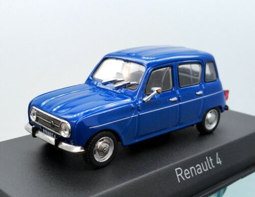1:43 Norev Renault 4 Blue Die-cast Model Car
