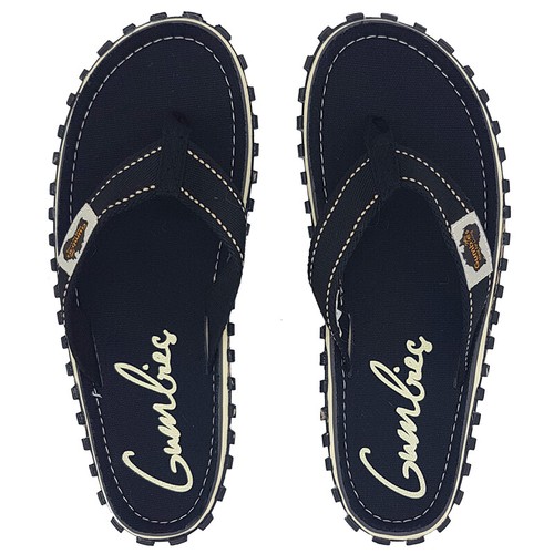 Gumbies Black Zehentrenner Flip-Flops Sandale schwarz