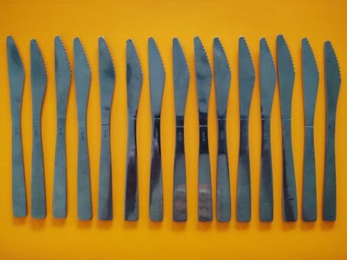 15 matching knives American Airlines silverware 