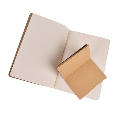 Kraftpapier Notizbuch leere Notizblock Buch Vintage Journal Notizbücher Top FL