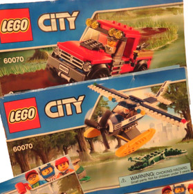 Lego Instruction Manual Only Lot - City 60172, 60267, 60148, 60070, 60148, 60170