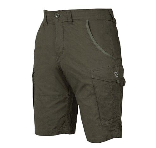 FOX COLLECTION Combat Shorts Green//Silver Taille XL