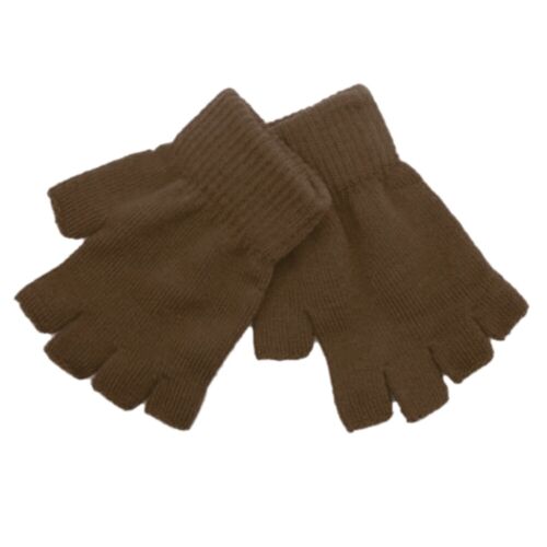 Hot Women Men Soft Half Finger Gloves Winter Warmer Knitted Mittens Fingerless