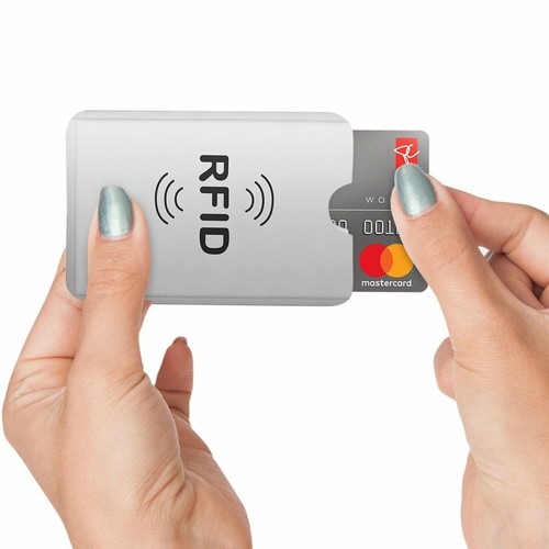 20Pcs Credit Card Holder Blocking Anti Theft Protector RFID Secure Sleeve Case