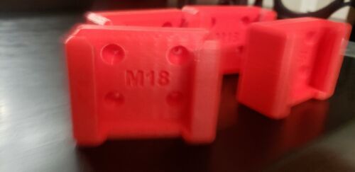 12-M18 Battery Holder Mount For Milwaukee 18V 12Pack High Quality 3D Print