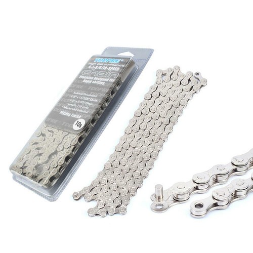 Silver Electroplated Anti-rust 6-7-8//9//10 Speed Mountain Road Bike Chain