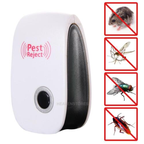 Electronic Ultrasonic Pest Reject Bug Mosquito Cockroach Mouse Killer Repeller 