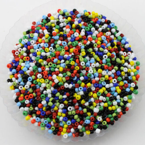 1000Pcs Czech Glass Seed Round Loose Spacer Beads Cfaft Jewelry Making DIY 2.0MM 