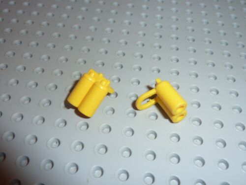 2 x LEGO Yellow Airtank ref 3838 Set 6990 6892 6932 6925 6980 4022 7208 6389.. 