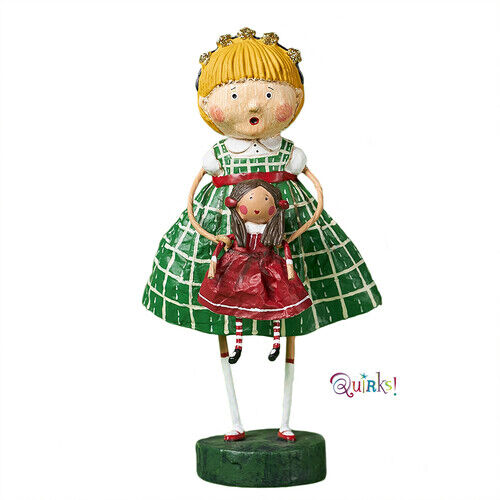 Holly's New Dolly Holiday  Lori Mitchell Collectible Figurine  NIB Free shipping 