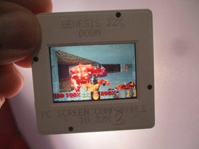 4 - Doom Sega Genesis 32X Consumer Electronic Show (CES) Promo Slide