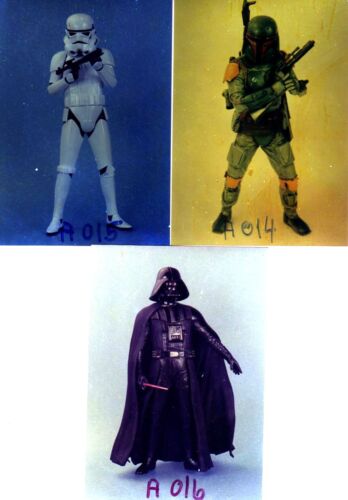 Set of 3 Star War Darth Vader Stormtrooper Bobafett Sci-Fi Movies Vinyl Kits 1/6 