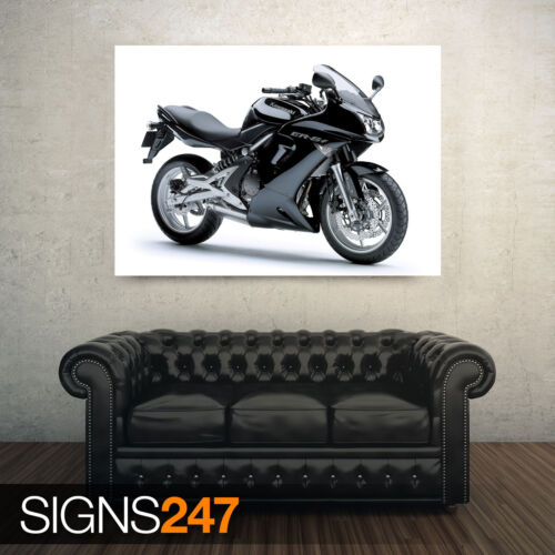 Photo Picture Poster Print Art A0 to A4 KAWASAKI ER 6F ABS BIKE POSTER AC485 