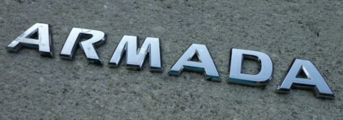 Nissan Armada emblem letters badge decal logo OEM Factory Genuine Stock rear