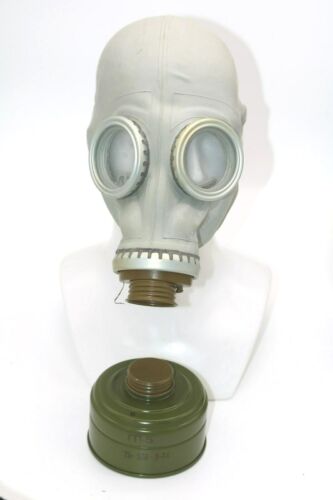 Gas Mask GP-5 with filter Gray Soviet Russian NEW Vintage ALL SIZES authentic 