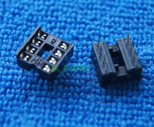 60 x New 8 pin 8pin IC Sockets Adaptor Solder Type