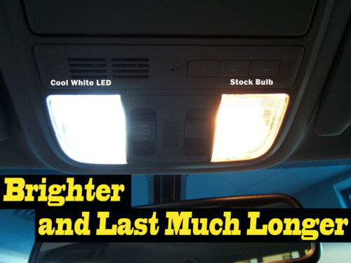 10Pc Super White Car Interior LED Light Bulb Kit for 2008-2014 Subaru Tribeca