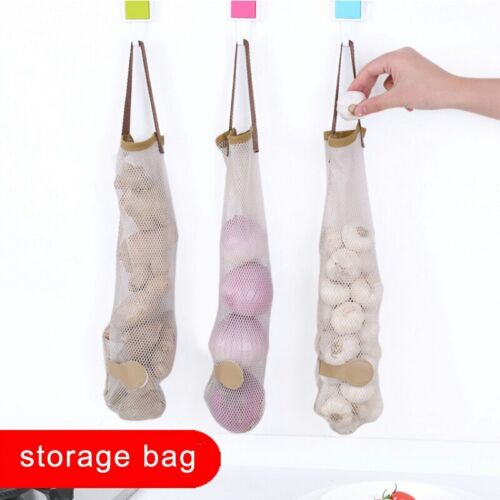 Creative Vegetable Storage Hanging Bag Kitchen Garlic Ginger Mesh Storage Bag