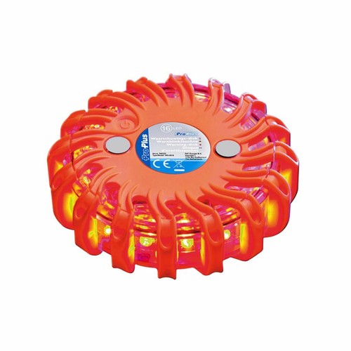 ProPlus Notfall LED Warnblinkleuchte Warnleuchte Blinklicht 16x LEDs 540322