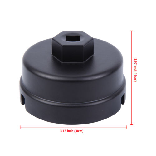 Oil Filter Cap Wrench Cup Socket Remover Tool For Toyota Lexus 64MM 14 Flutes