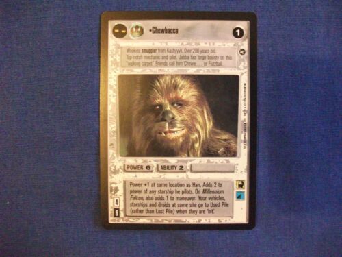 Star Wars CCG A New Hope Limited Chewbacca