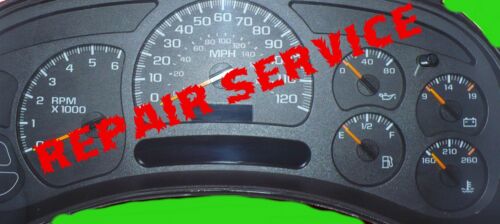 Details about  / 2005 AVALANCHE,SPEEDOMETER CLUSTER REPAIR 24 hour turn around