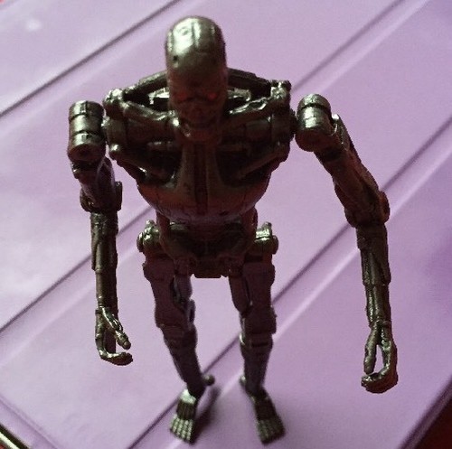 Terminator 3.75/" acción figura T700 T1000 Exo esqueleto completamente articulado Reino Unido la venta