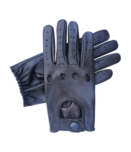 TOP QUALITY REAL SOFT LEATHER MEN/'S  FASHION  STYLISH DRIVING GLOVES D-513