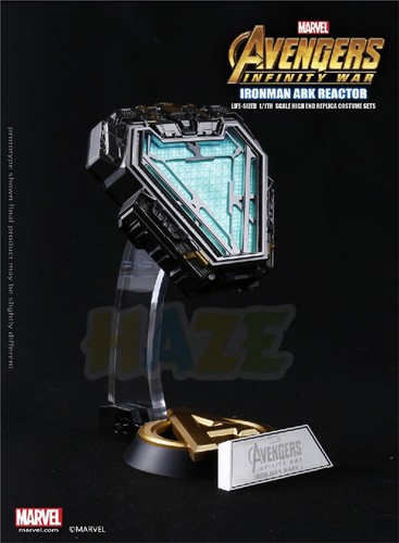 Marvel sous licence Iron Man MK50 MK L modèle de réplique de réacteur à arc