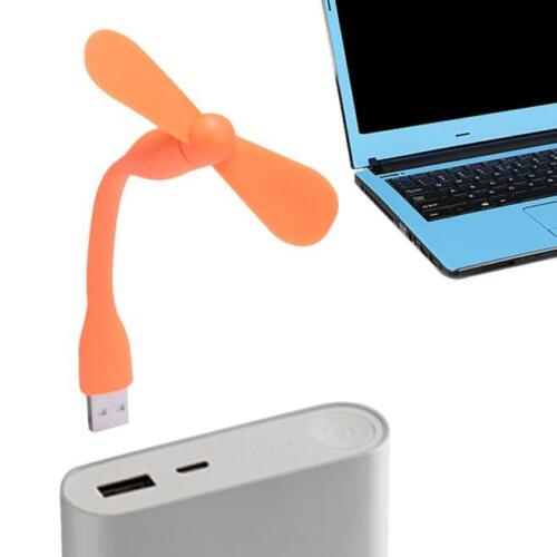 5 Colors Portable Flexible USB Mini Cooling Fan Cooler for Laptop Computer