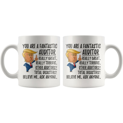 Best Auditor Birthday Gift Auditor Trump Gifts Funny Auditor Coffee Mug Audit