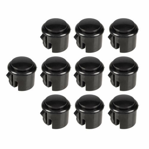 Details about  &nbsp;10x Arcade Buttons 30mm Push Button Switch Black for Video Games DIY Kit Mame