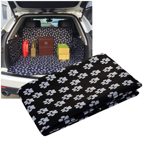 Large Heavy Duty Waterproof Car Boot Liner Protector Pet Dog Floor Print Cover
