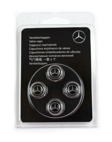 Mercedes-Benz Valve Caps Models:-A B C E G M GLA GLB GLC GLE GLS S CLS CLA CL 