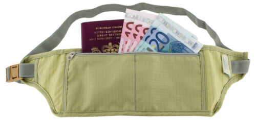 Homme Femme Sac Argent Voyage Taille Sac Utilitaire argent passeport jour pack air ceinture