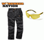 Da Uomo Scruffs Lavoratore Plus Pantaloni Lavoro mid-weight Pantaloni Knee Pad workfree Occhiali