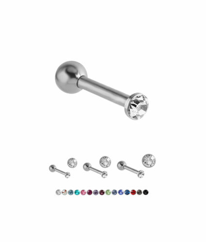 316L Surgical Steel Ear Cartilage Helix Tragus Earring Ring Choose Your Size 18G