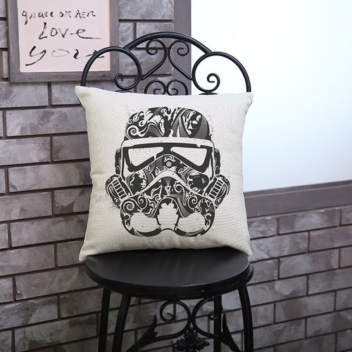 Star Wars Yudavu Warrior decoration pillowcase Waist cushion cover Customized