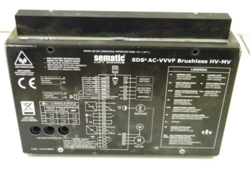 Sematic SDS Schindler Aufzug Tür Controller AC-VVVF Brushless HV-MV B157AAJX 